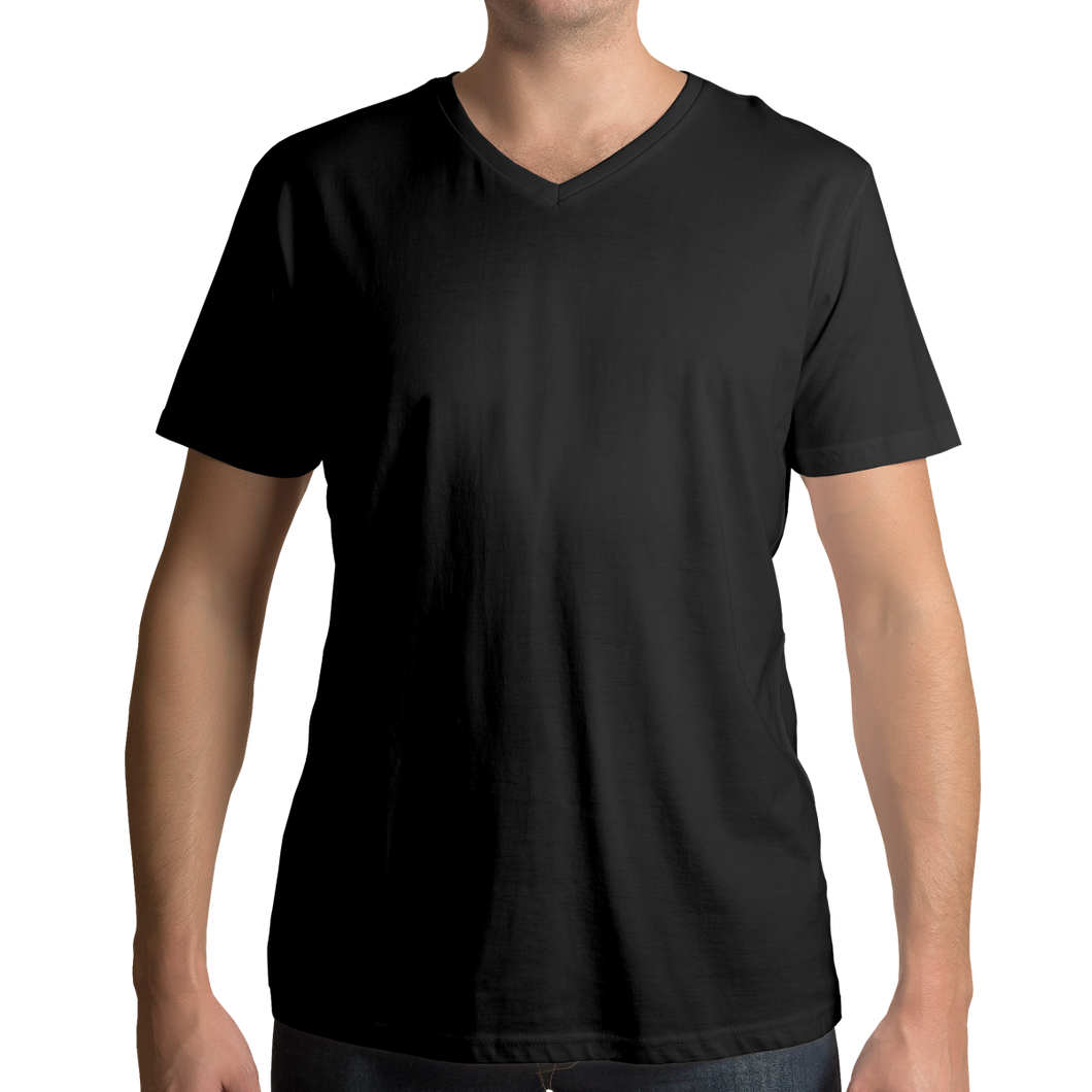 Black V Neck Man2