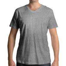 Grey V Neck Man